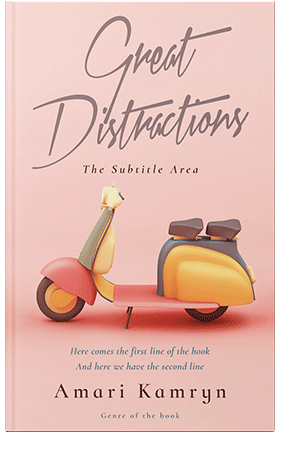 Pre Made Book Cover Cinderella