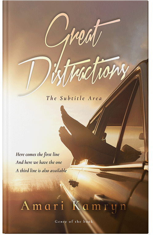 Front view of Premade Teen & Young Adult Book Cover - Leather