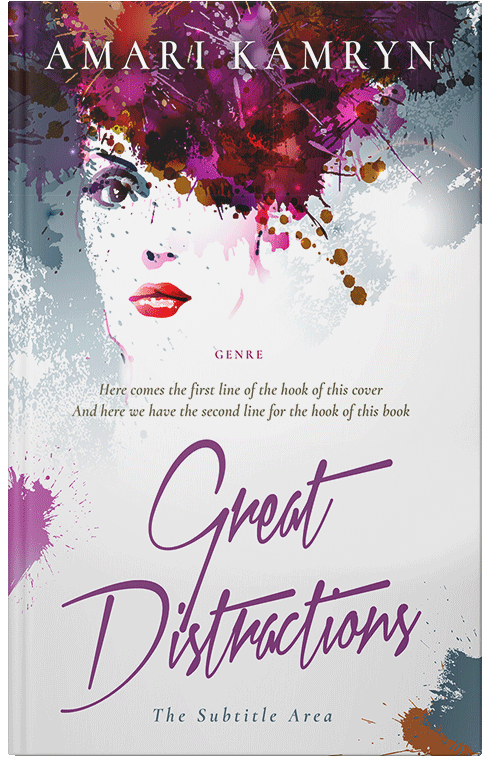 Front view of Premade Romance Book Cover - Tamarind