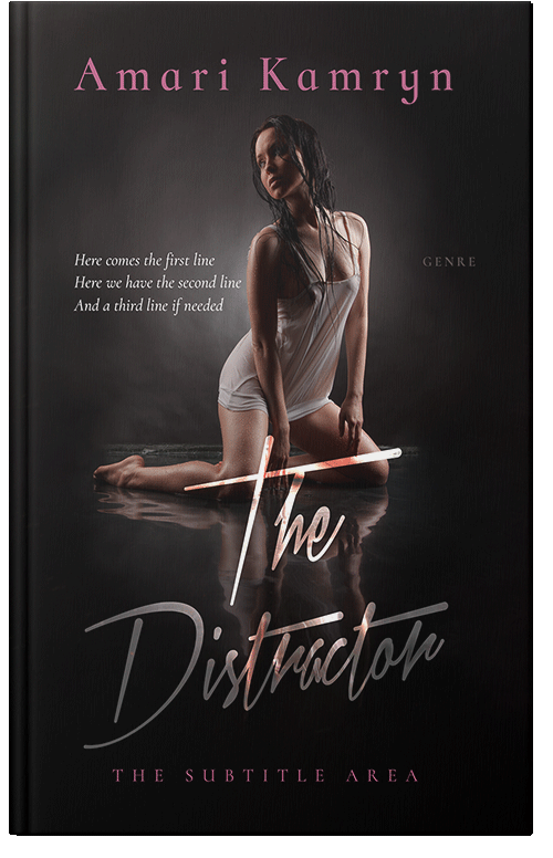 Front view of Premade Erotica Book Cover - Zeus