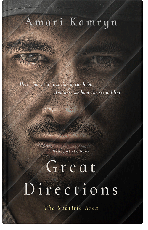 Front view of Premade Mystery & Thriller & Suspense Book Cover - Zeus