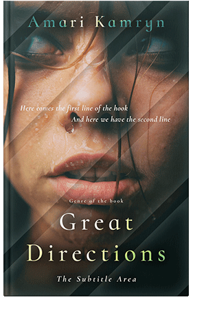 Pre Made Book Cover Antique Brass