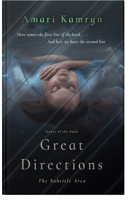 Front view of Premade Mystery & Thriller & Suspense Book Cover - Mirage