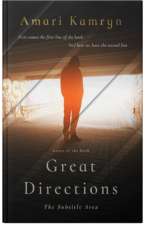 Front view of Premade Mystery & Thriller & Suspense Book Cover - Cameo