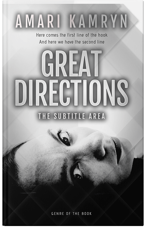 Front view of Premade Mystery & Thriller & Suspense Book Cover - Silver