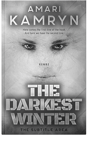 Pre Made Book Cover Silver