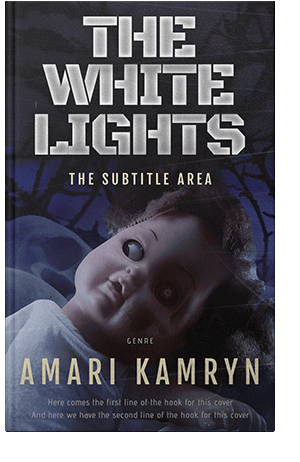 Pre Made Book Cover Steel Gray