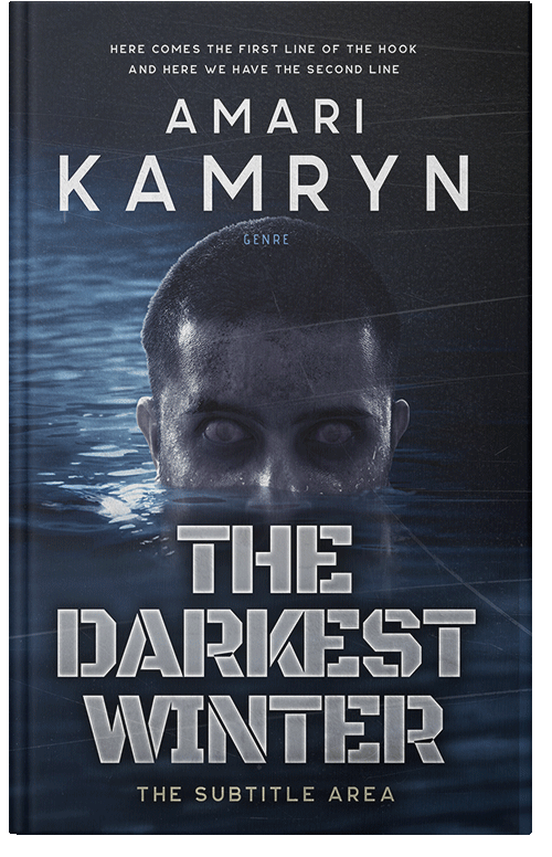 Front view of Premade Horror Book Cover - Mirage