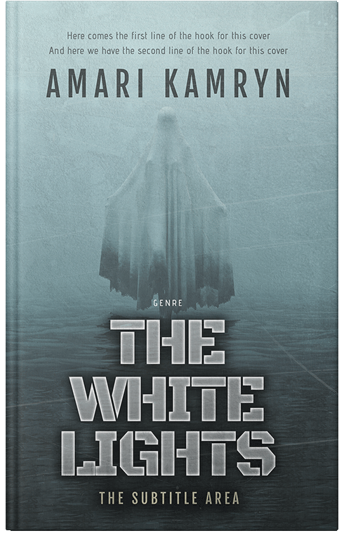 Front view of Premade Horror Book Cover - Cascade