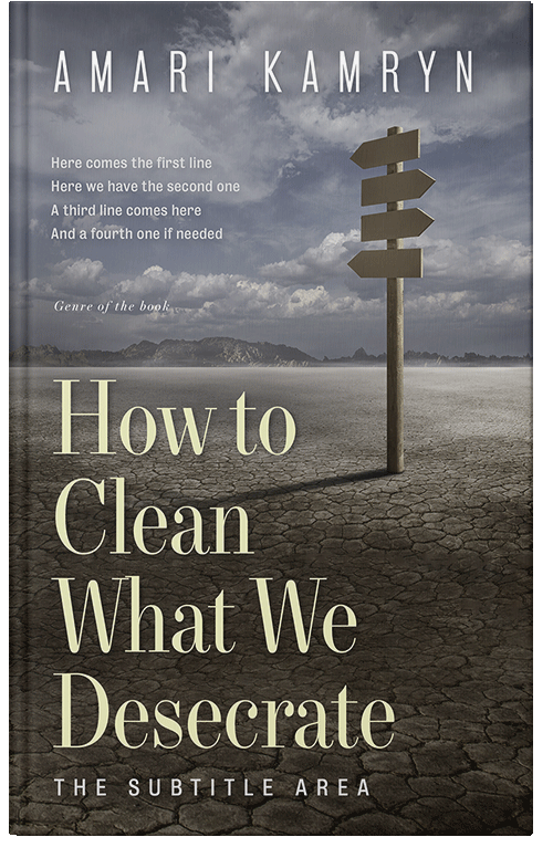 Front view of Premade Self-Improvement & Self-Help Book Cover - Chicago