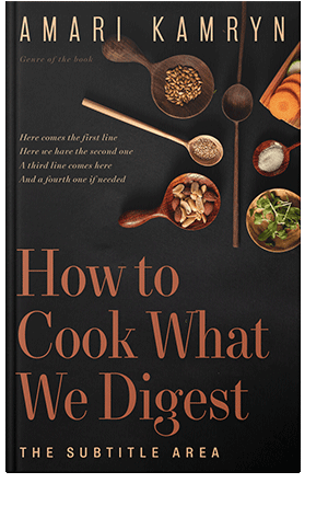 Pre Made Book Cover Cod Gray