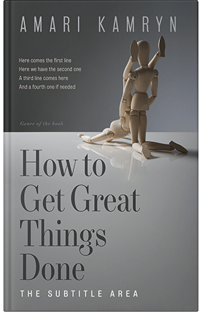 Premade Book Cover Oslo Gray