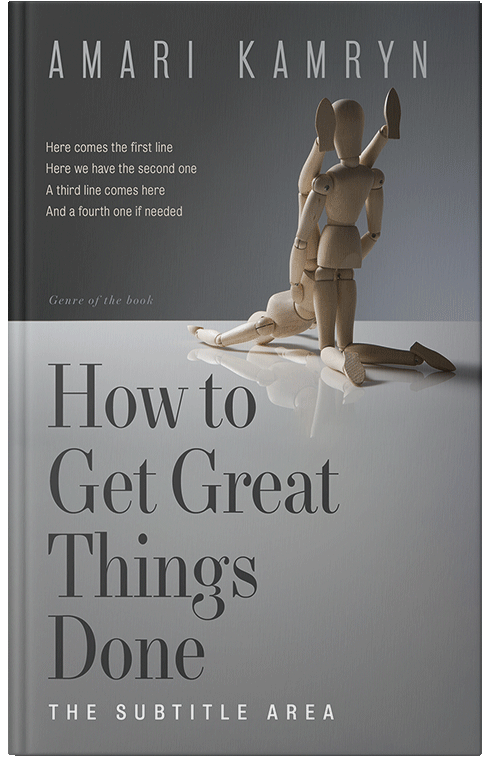 Front view of Premade Erotica Book Cover - Oslo Gray