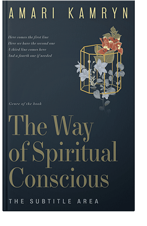 Pre Made Book Cover Mirage