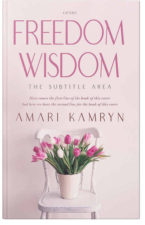 Front view of Premade Literary Fiction Book Cover - Pot Pourri