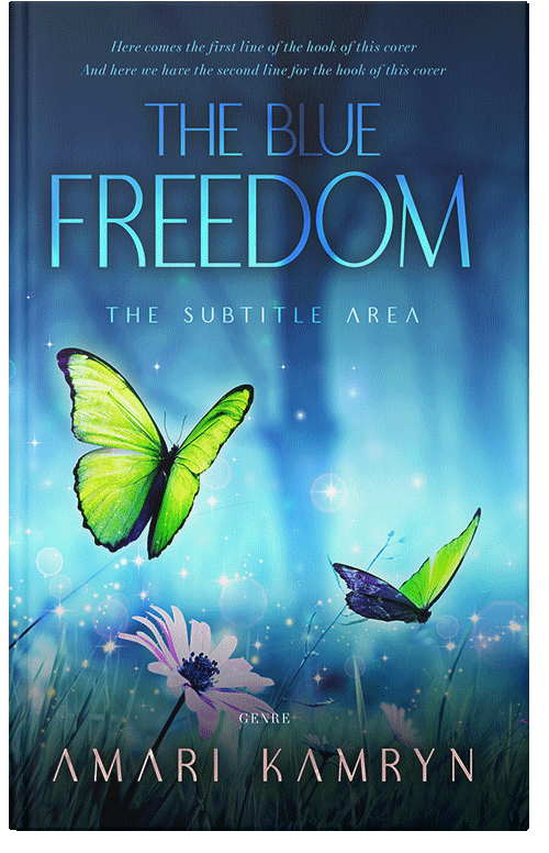 Front view of Premade Fantasy Book Cover - Elephant