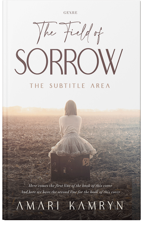 Front view of Premade Literary Fiction Book Cover - Kabul