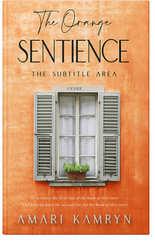 Front view of Premade Literary Fiction Book Cover - Porsche