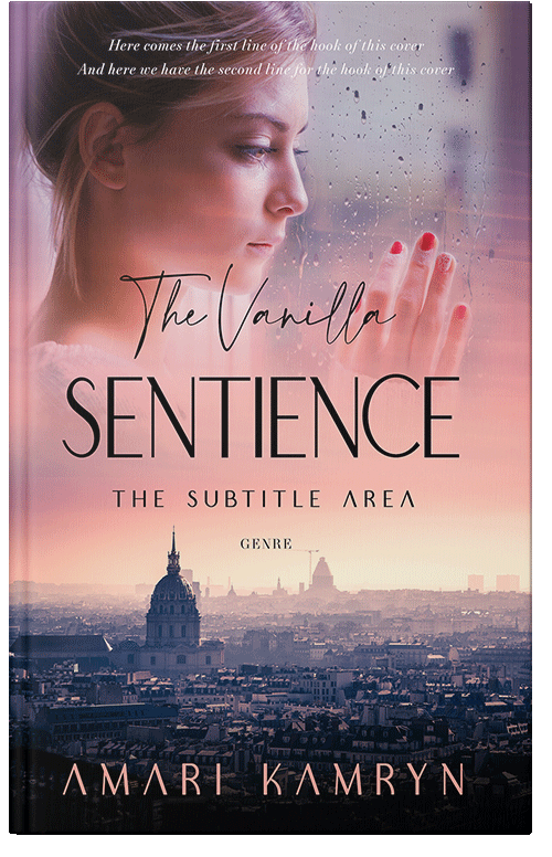 Front view of Premade Literary Fiction Book Cover - Blossom