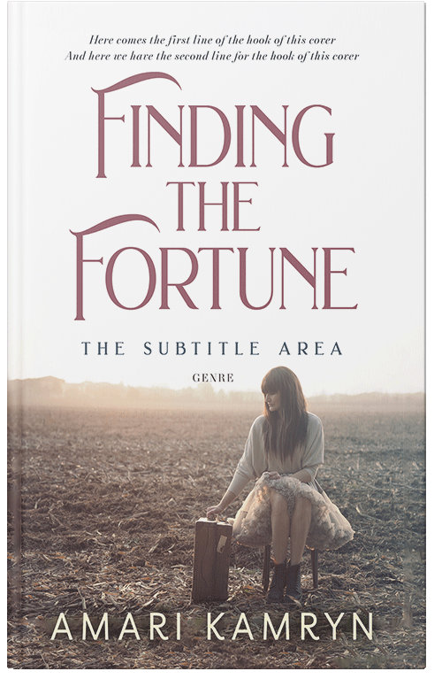 Front view of Premade Romance Book Cover - Americano