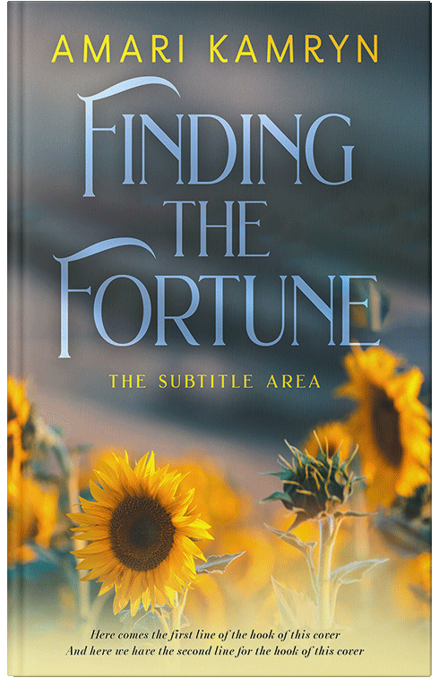 Front view of Premade Nature Book Cover - Mako