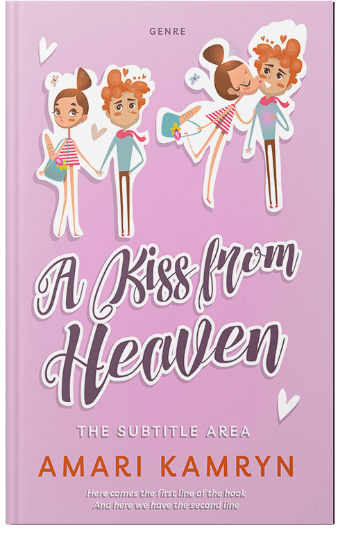 Front view of Premade Romance Book Cover - Melanie