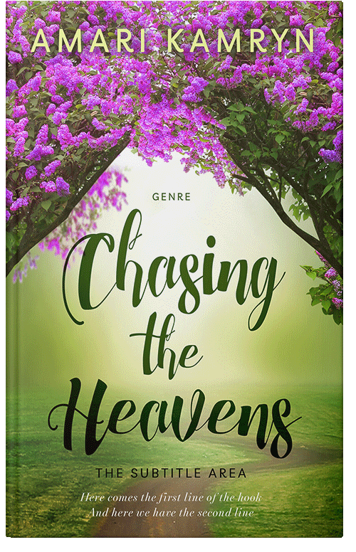 Front view of Premade Fantasy Book Cover - Chelsea Cucumber