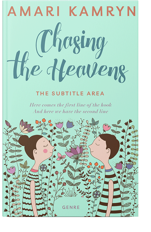 Front view of Humming Bird #9648 - Premade Romance Book Cover