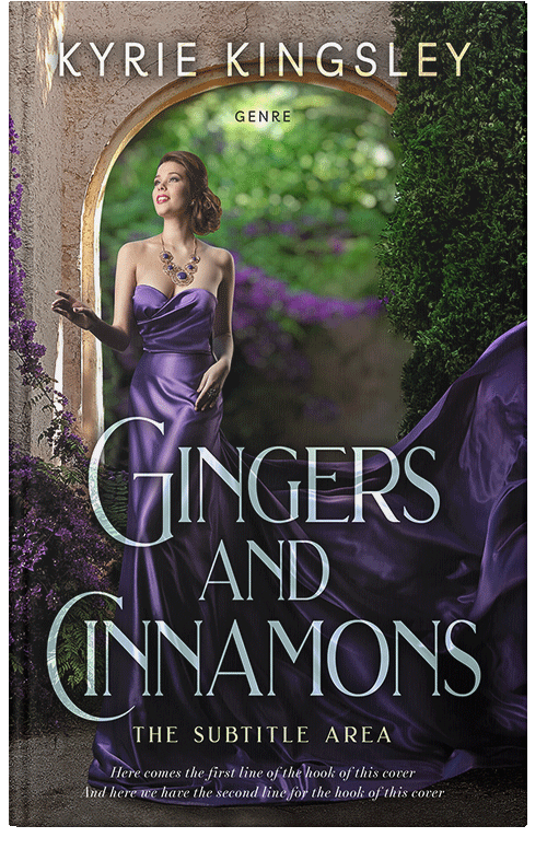 Front view of Premade Romance Book Cover - Tuatara