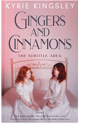 Pre Made Book Cover Blossom