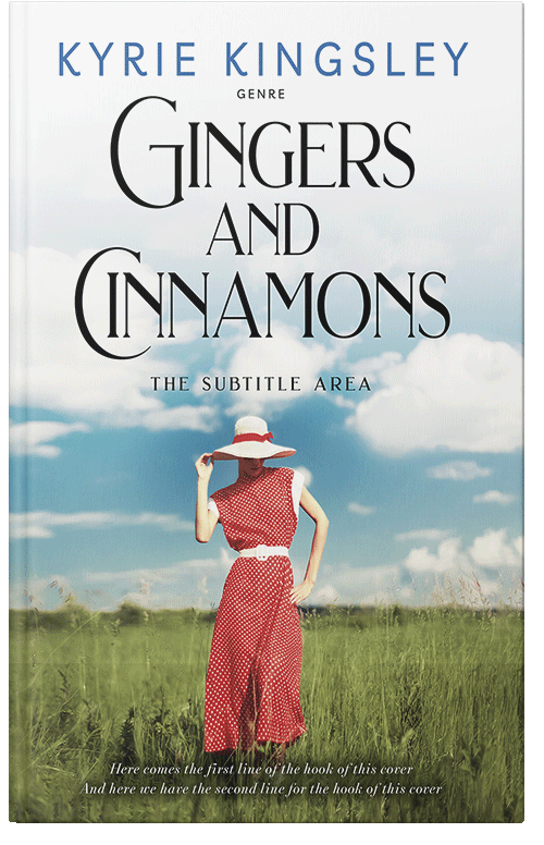 Front view of Premade Romance Book Cover - Gray Nurse