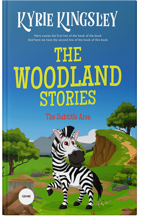 Front view of Premade Nature Book Cover - Jelly Bean