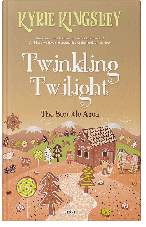 Front view of Premade Fantasy Book Cover - Whiskey