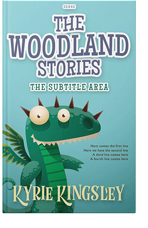 Pre Made Book Cover Glacier