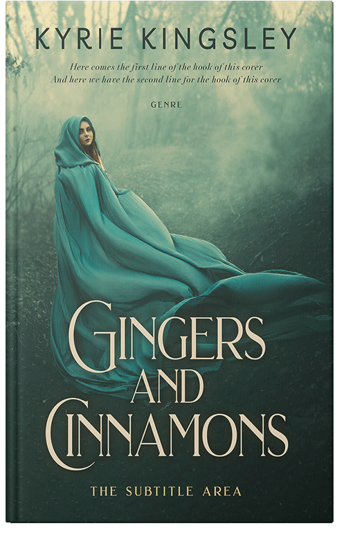 Front view of Premade Fantasy Book Cover - Stromboli