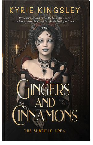 Premade Book Cover Oil