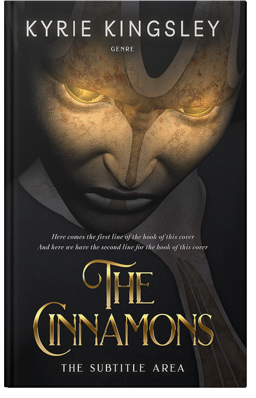 Front view of Premade Science Fiction Book Cover - Cod Gray