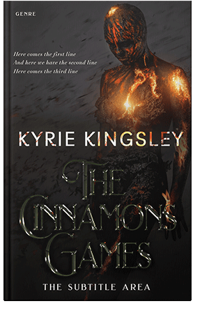 Pre Made Book Cover Cocoa Brown