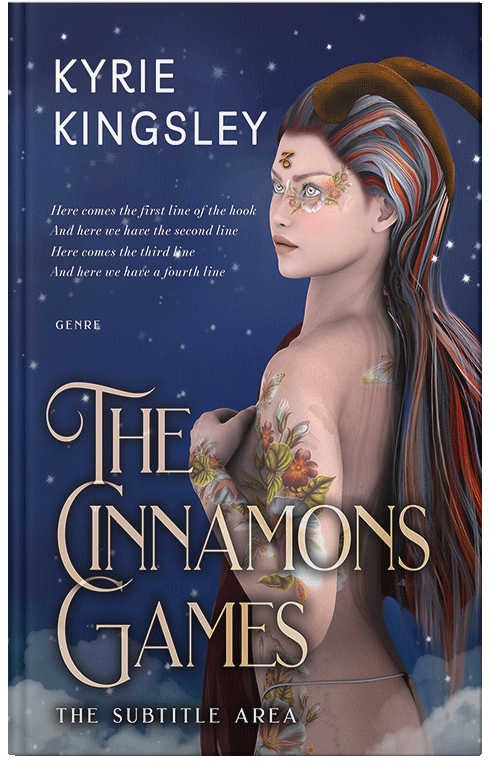 Front view of Premade Fantasy Book Cover - Martinique