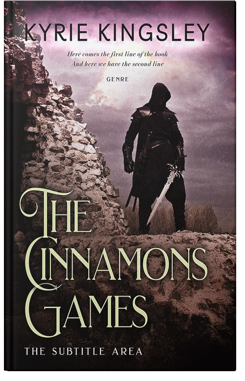 Front view of Premade Fantasy Book Cover - Wafer