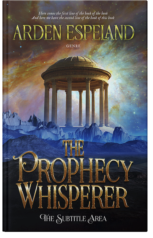 Front view of Premade Fantasy Book Cover - Baltic Sea