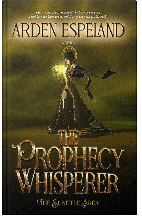 Front view of Premade Fantasy Book Cover - Jacko Bean