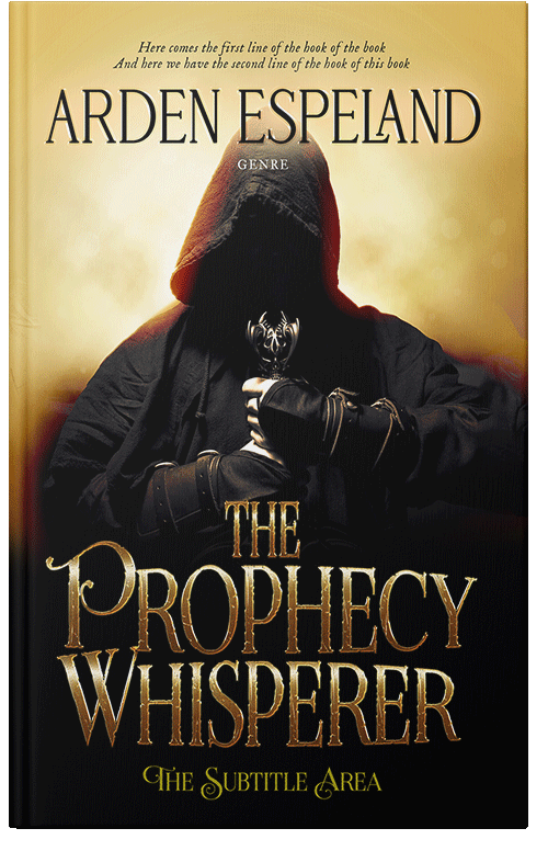 Front view of Premade Fantasy Book Cover - Putty