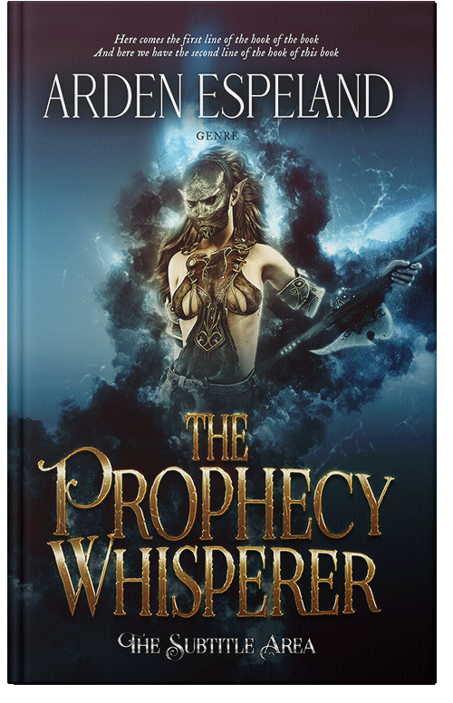 Front view of Premade Fantasy Book Cover - Mirage