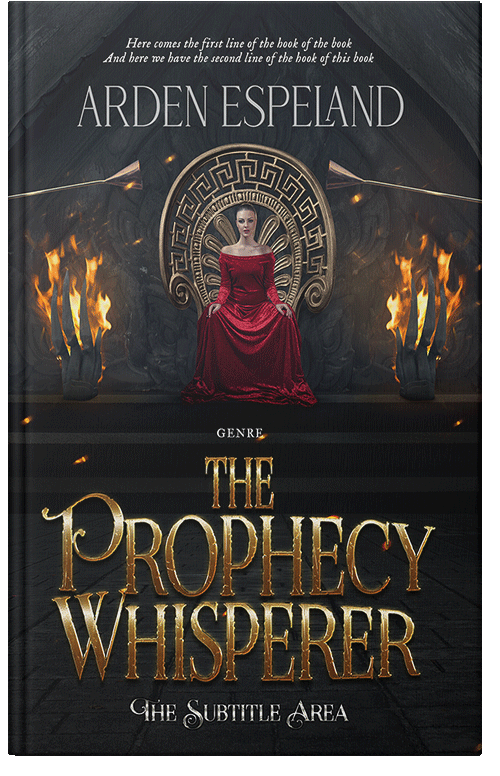 Front view of Premade Fantasy Book Cover - Baltic Sea