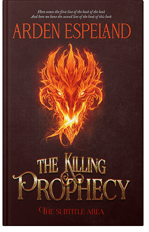 Premade Book Cover Paco
