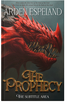 Pre Made Book Cover Taupe