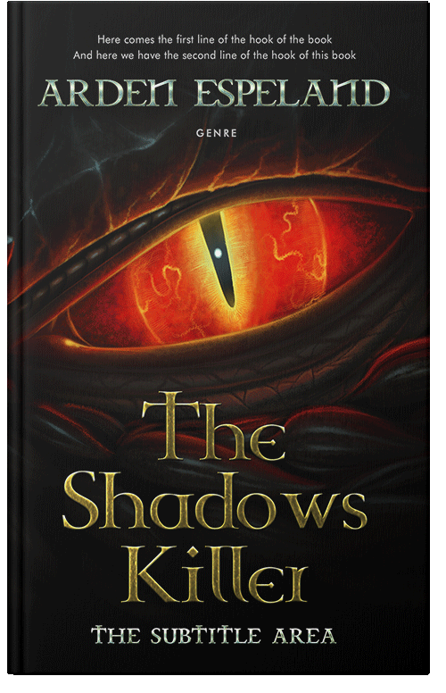 Front view of Premade Fantasy Book Cover - Piper