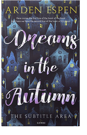 Pre Made Book Cover Steel Gray