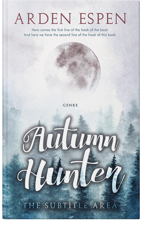 Front view of Premade Fantasy Book Cover - Athens Gray